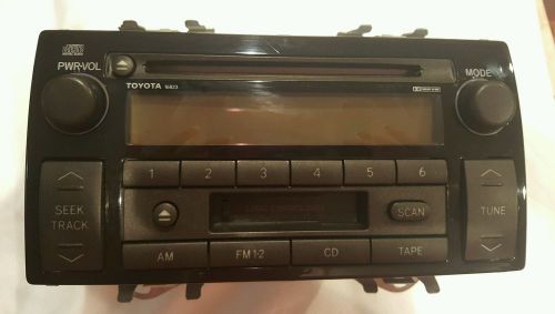 02,03,04 toyota camry radio fm,am,cd