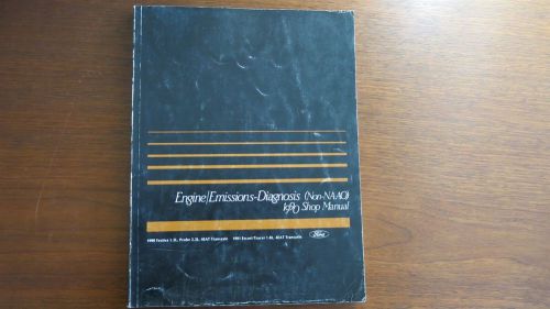 1990 ford engine/emissions diagnosis (non-naao) shop manual