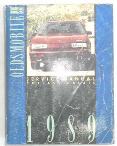 1989 oldsmobile cutlass calais service repair manual