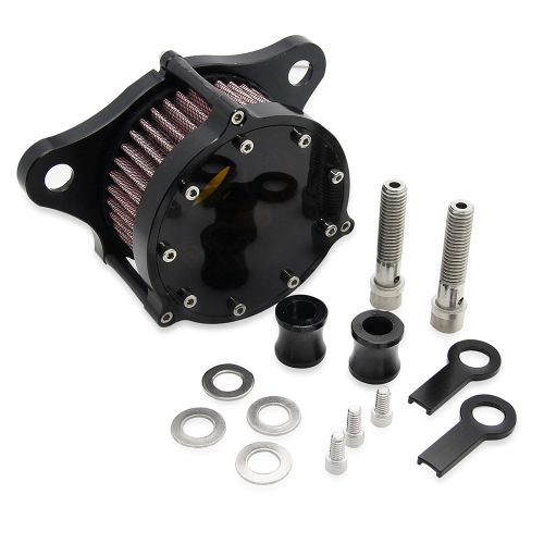 Smoke air cleaner intake filter kit for 2004-2014 harley sportster xl 883 1200