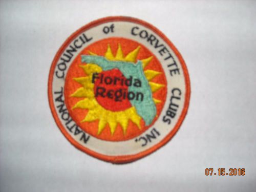 National council of corvette clubs inc. embroidered patch