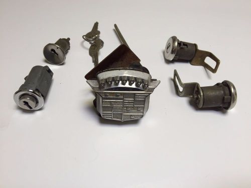 1964 1965 1966 cadillac full set of locks with keys