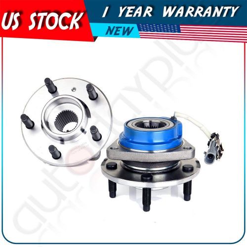 2 pcs new front left or right wheel hub bearing assembly w/abs 5 lug 513121