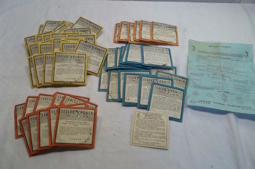 Sealed power rings assorted lot piston ring 64 packages vintage truck