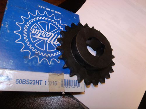 Martin 5yf 50bs23ht saber 23 tooth 1-7/16 in single row chain sprocket new