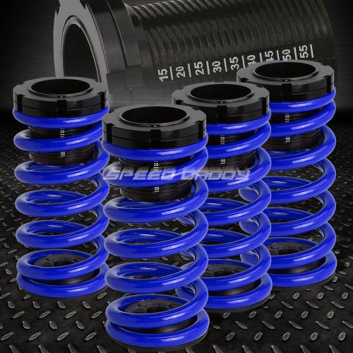 0-3&#034; adjustable coilover suspension lowering spring for 03-08 corolla e130 blue