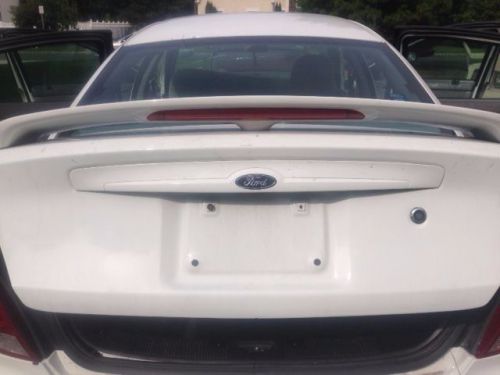Trunk lid with spoiler and 3rd brake light