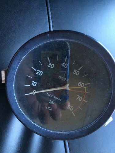 Fiat 124 spider tactometer reve meter out of a 1983 good