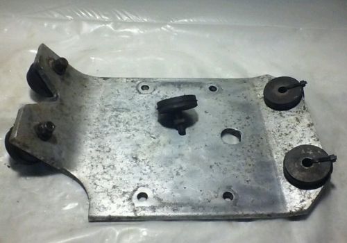 1993 polaris indy xcr 440 motor mount plate, rubber dampers, torque stop 5222169