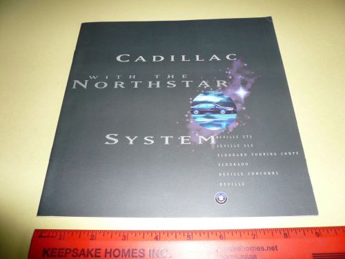 1996 cadillac seville eldorado deville northstar sales brochure - small