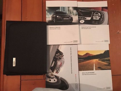 2014 audi rs 5 coupe owners manual