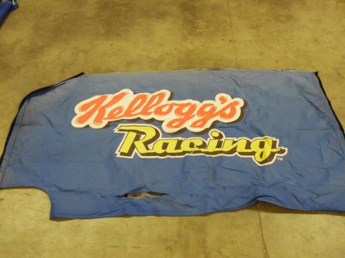 Terry labonte race used kelloggs racing hendrick pit cart cover side