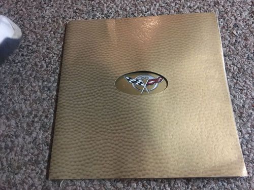 Corvette - 1953-2003 - 50th anniversary catalog - with dvd - car sales brochure