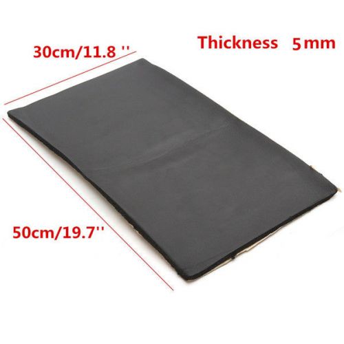 Cotton closed cell foam mat 50x30cm car sound proofing deadening insulation new