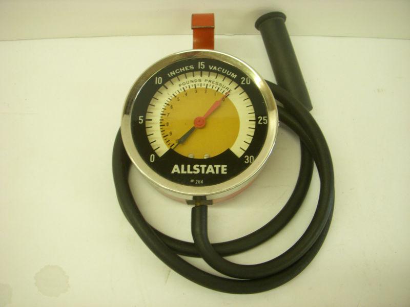 ***   3 day auction  *** allstate vacuum gauge  #2114,