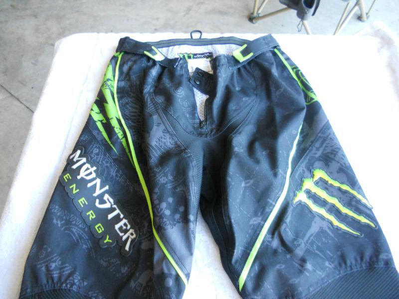 Oneal mx monster energy motocross pants size 36 - great shape
