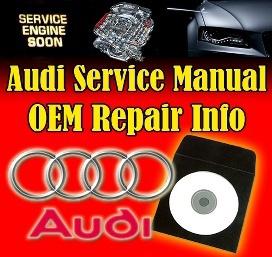Audi original service repair manual software for a4 s4 b5 1996-2001