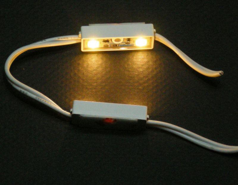 5 pcs led module 12 volt dc warm white samsung leds light string utility  