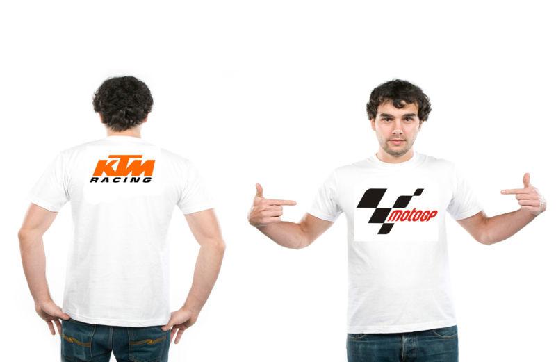 Brand new moto gp ktm motorcycle racing t shirt!!! on sale now s,m,l,xl