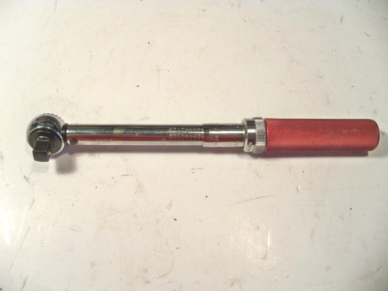 Mac 1/4" torque wrench good condition 