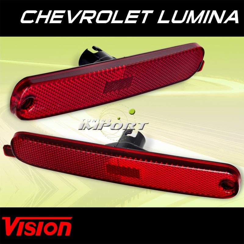 Chevy 95-99 monte carlo vision driver+passenger vision red side marker lights