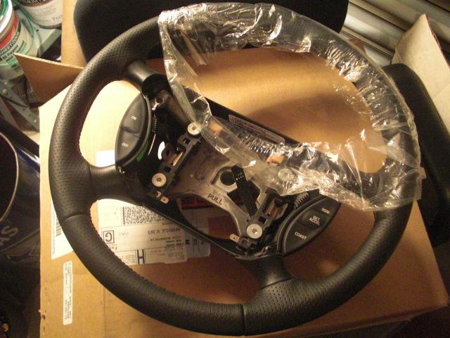 Nos 97-04 oem f150 lightning leather steering wheel brand new very rare! 2004
