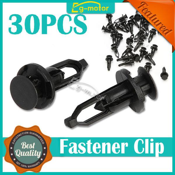 30pcs toyota lexus bumper retainer clips  fasteners ref#: 52161-02020
