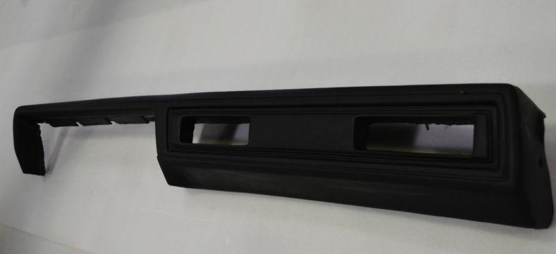 1977-78 chevrolet nova black dash pad steel core