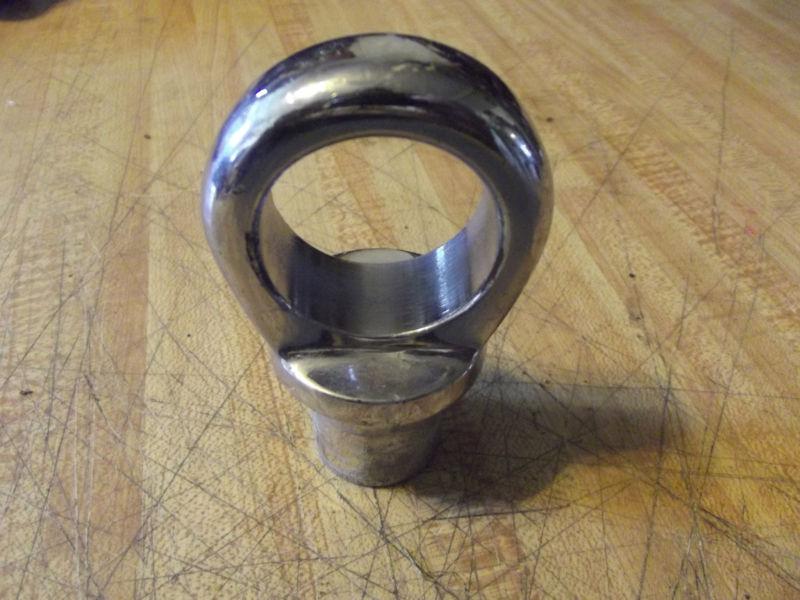 Stainless steel lifting ring eye (very nice)  :dt