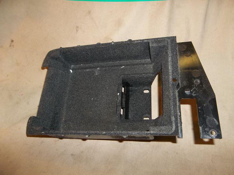 98-00 volvo s70, v70 center console armrest storage cubby, liner box tray