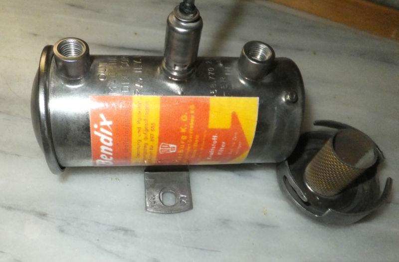    vintage 356 porsche  bendix  fuel pump 12 volt neg  
