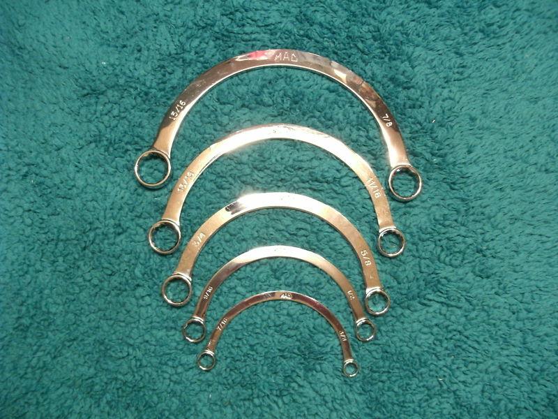  standard mac half-moon wrench set 