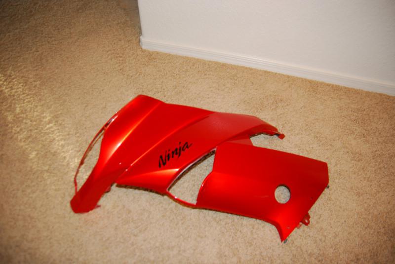 Ninja 650 candy burnt orange left upper fairing