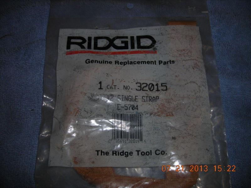 (1) nos ridgid 32015, replacement strap for ridgid #2 strap wrench
