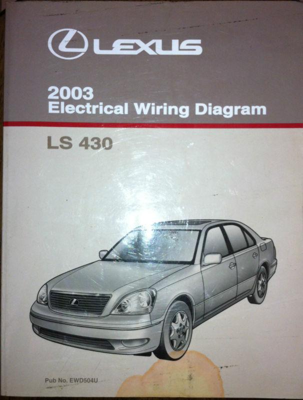 Sell 2003 Lexus Ls 430 Electrical Wiring Diagram