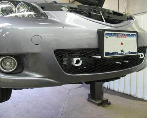 Blue ox bx2520 base plate for mazda 3 03-06