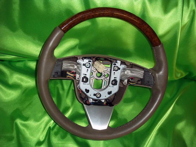 08 09 cadillac sts heated steering wheel oem # 25921234 with warranty  az3-4