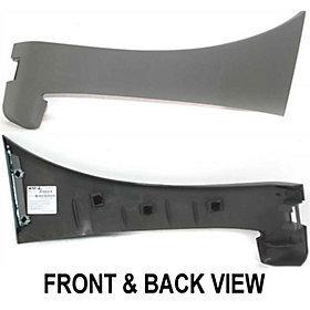 Chevy avalanche 02-02 fender molding, lh, lower cladding, trim, gray