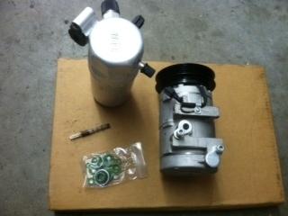 96 gmc g3500 new oe delphi a/c ac compressor kit