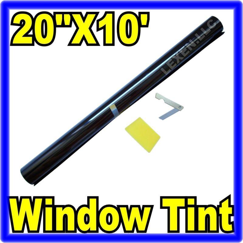 20" x 10ft roll 35% medium shade window tinting film tint uncut 20"x10' 35% b