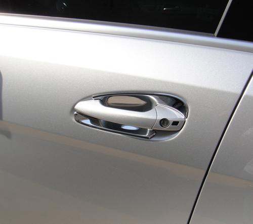 Mercedes exterior chrome door handle cover/scuff plate set ml350 / cdh166