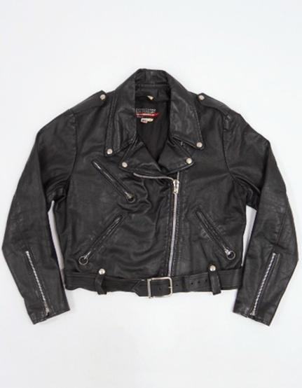 Motorcycle/riding/biker - 80s brook's leather jacket - size 40