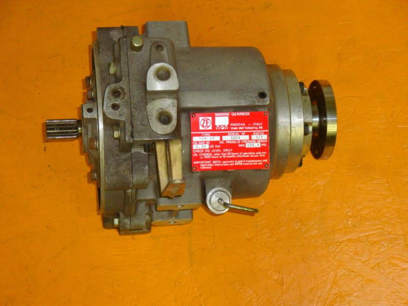 Zf irm 40 marine transmission gearbox ratio 1:1 velvet drive v 1 to 1 hurth