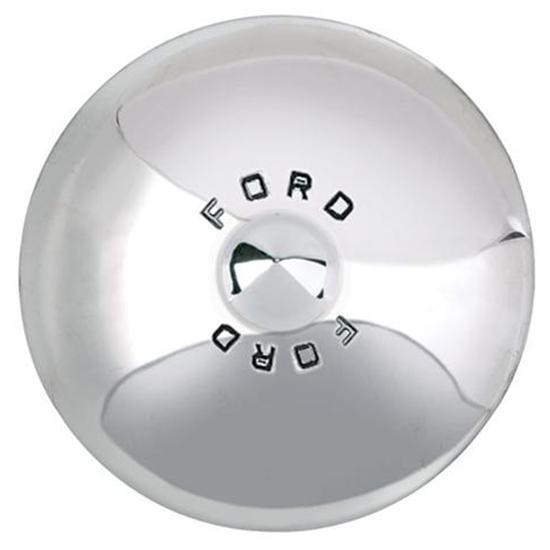 New 1949-50 ford stainless steel car hubcap, 10-3/4"