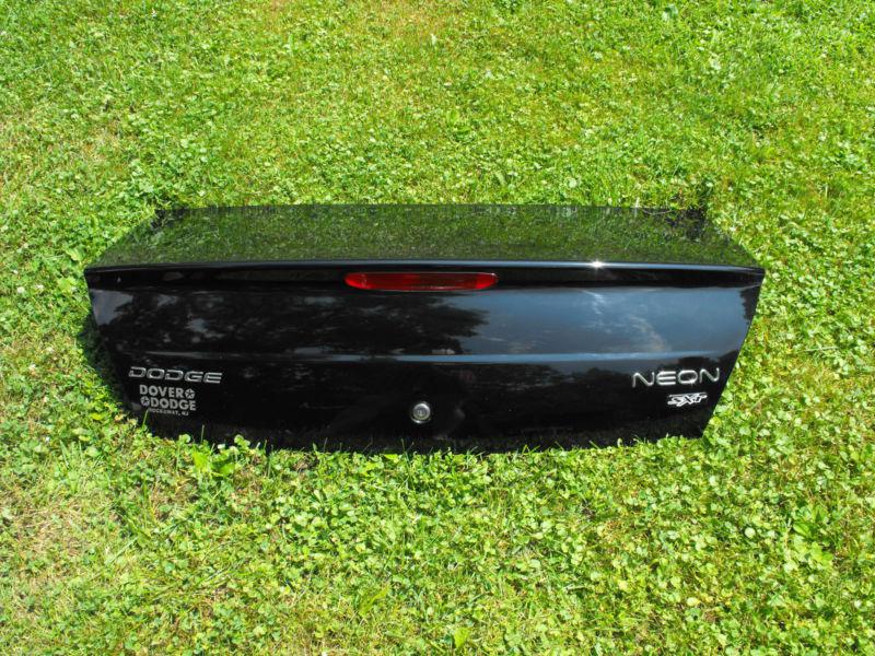 00 01 02 03 04 05 neon trunk lid without spoiler