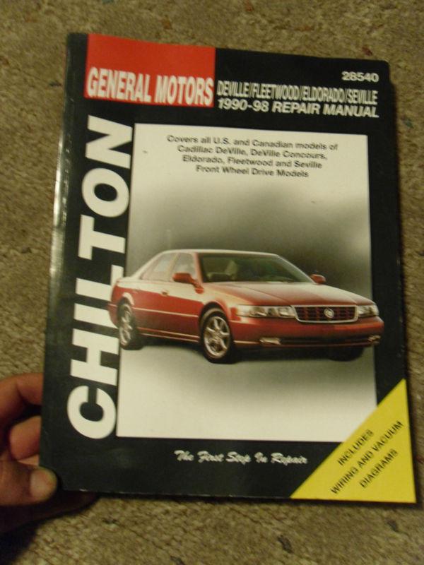 Chilton repair general motors 1990-98 deville/fleetwood/elderado/seville 28540