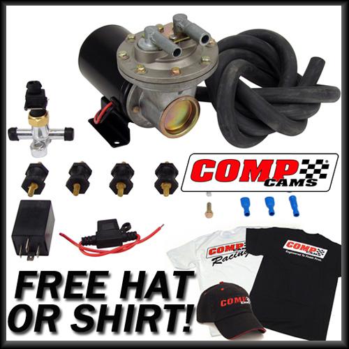 Comp cams electric brake vacuum booster pump kit maintains 18-22 inches vacuum