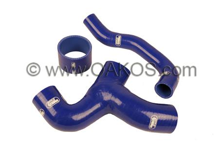 Samco intercooler hose kit blue 2002+ subaru impreza wrx - tcs168