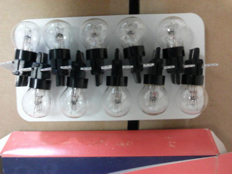 Box of 10 #3357 automotive light bulbs ford lincoln mercury pontiac