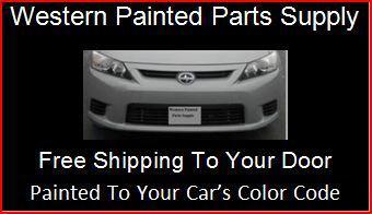 2011 2012 scion tc front bumper cover panted to match